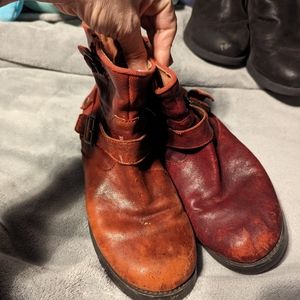 Vintage late 80's early 90's London Underground boots